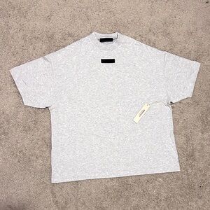 NWT Fear Of God Essential T-shirt - Heather Gray